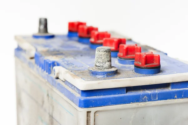 Old car battery — Stock Photo, Image