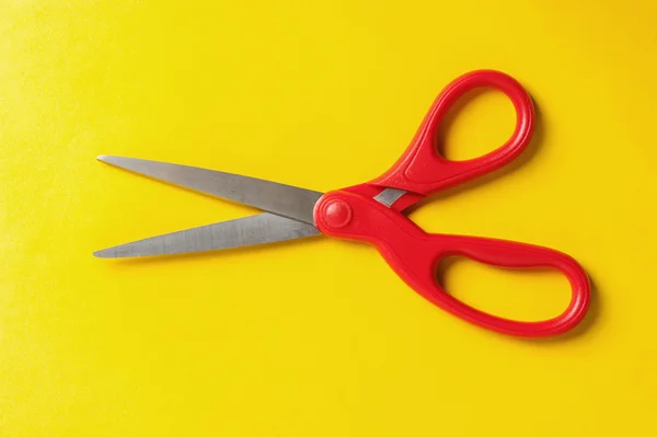 Closeup sharp scissors — Stock Photo, Image