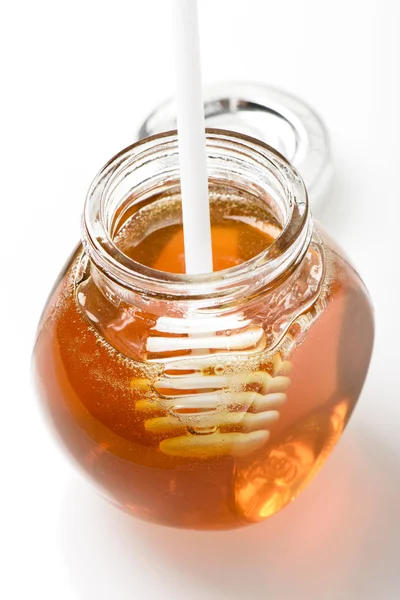 Сладкий мед натуральный — стоковое фото