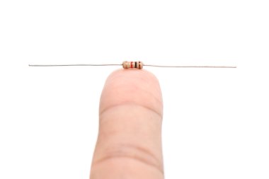 closeup elektronik Rezistanslar