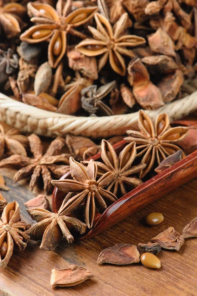 Star anise's detail — Stock Photo, Image