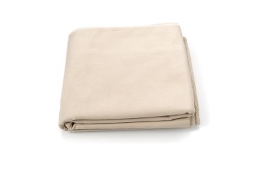 katlanmış mikrofiber havlu