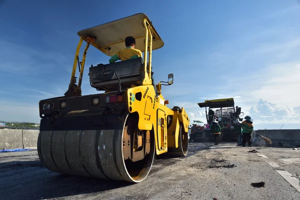 Zware trillingen roller — Stockfoto