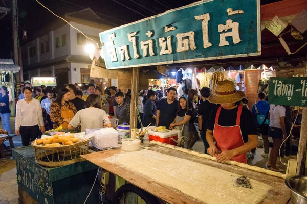 Loei Thailand December 2016 Street Food Chiang Khan Walking Street — 图库照片
