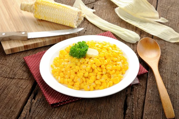 Fried corn — Stock Photo, Image