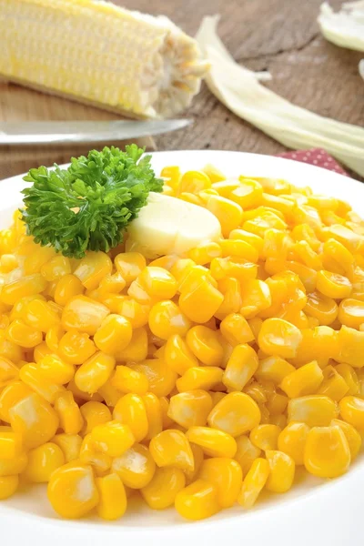 Fried corn — Stock Photo, Image