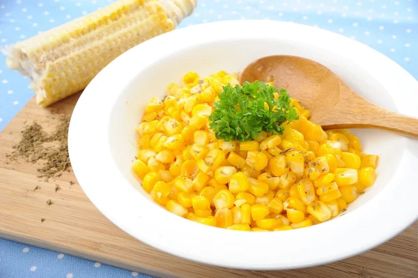 Fried corn — Stock Photo, Image