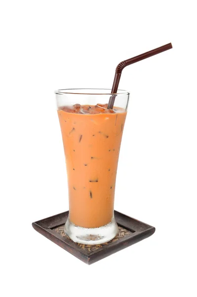 Iced milk tea — Stock Photo, Image