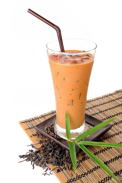 Iced milk tea — Stock Photo, Image