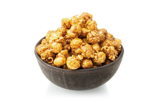 Karamelpopcorn — Stockfoto