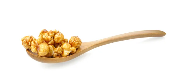 Karamelpopcorn — Stockfoto