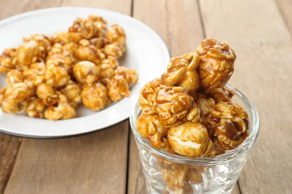 Caramel popcorn — Stock Photo, Image