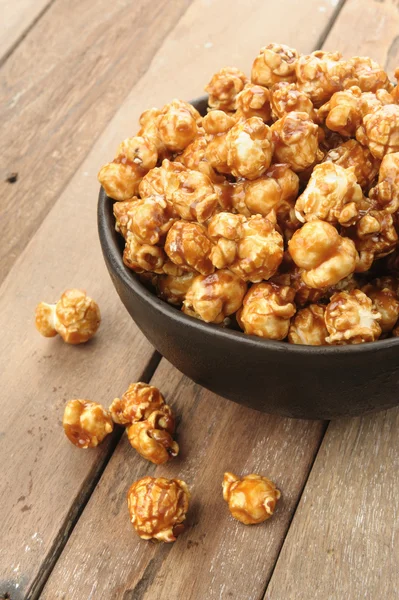 Pop-corn au caramel — Photo