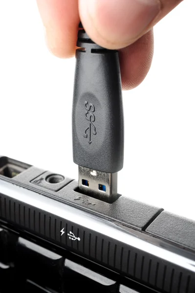 Кабель USB 3.0 — стоковое фото
