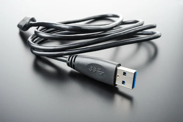 Kabel USB 3.0 — Zdjęcie stockowe