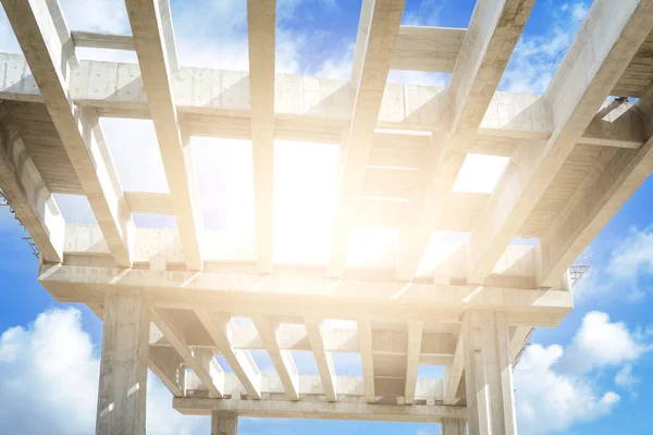 Brug in aanbouw — Stockfoto