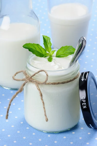 Yoghurt — Stockfoto