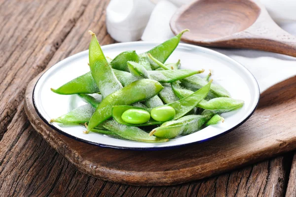 Edamame soya fasulyesi — Stok fotoğraf