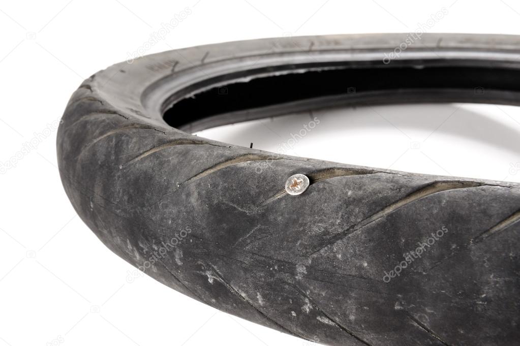 damage tire