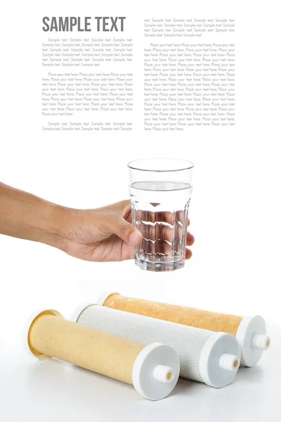 Waterfilter — Stockfoto