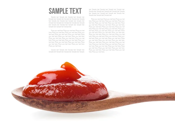 Detail of ketchup — Stock Photo, Image