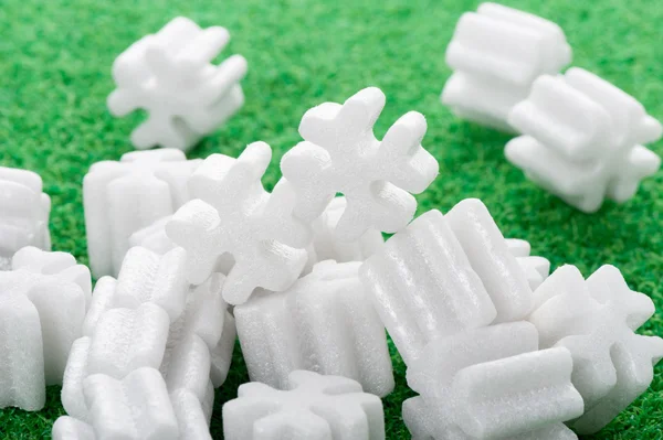 Heap of packing foam — Stock Photo, Image