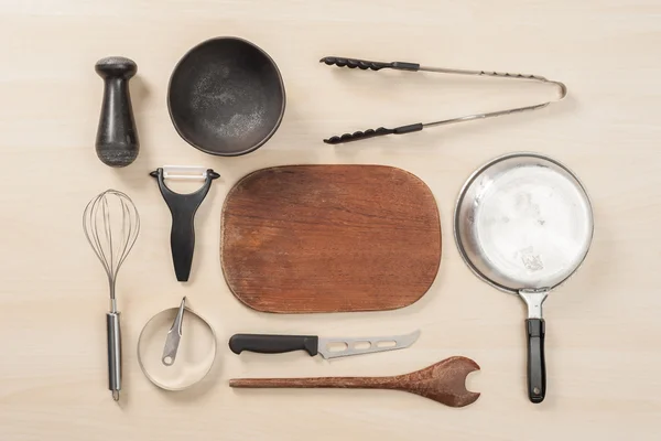 Utensils in kitchen — Stock Photo, Image