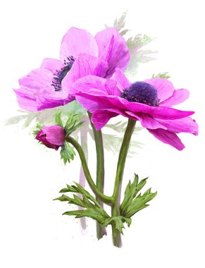 buket pembe bahar çiçek