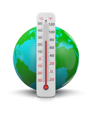 World Temperature Illustration clipart