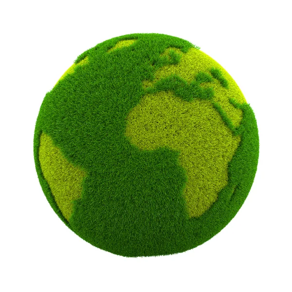 Grass World Planet — Stock Photo, Image