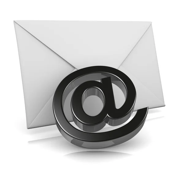 E-mail symbool illustratie — Stockfoto