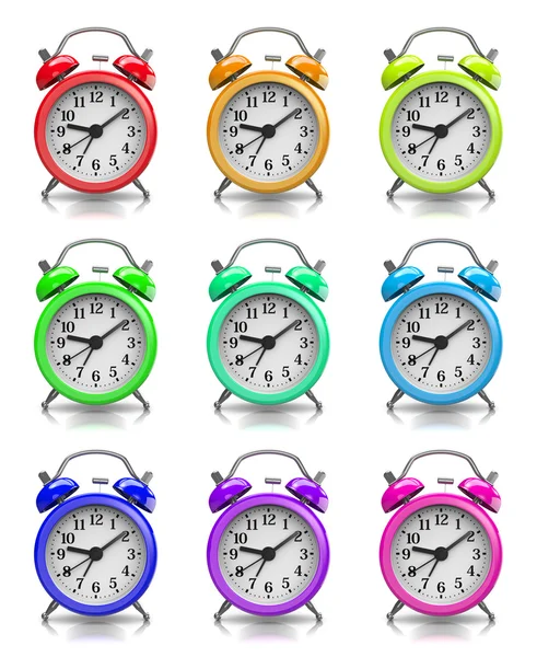 Alarm Clock Collection — Stock Photo, Image