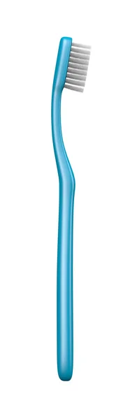 Blue Toothbrush Isolated on White — Stock Photo, Image