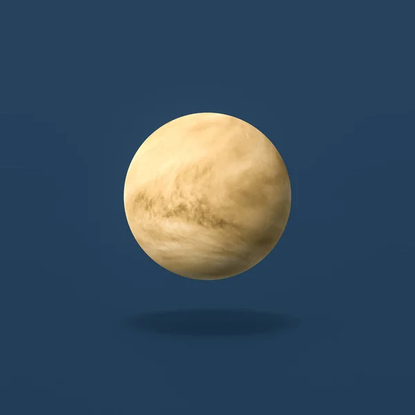 Venus Planet on Blue Background — стоковое фото