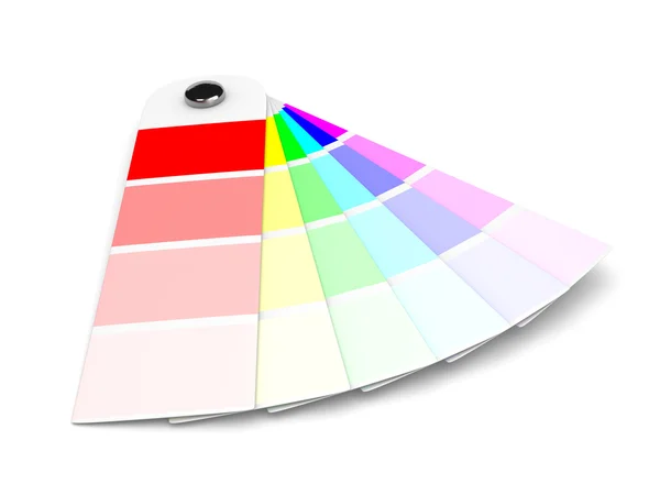 Pantone renk örnekleyici — Stok fotoğraf