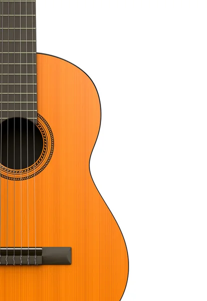 Klasik Gitar vücut portre