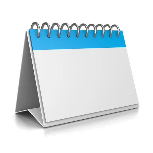 Scrivania Calendario 3D Template — Foto Stock