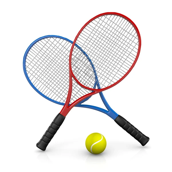 Tennismatch — Stockfoto