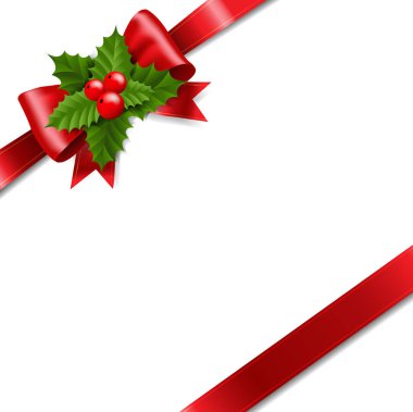 Holly Berry ile Kırmızı Kurdele