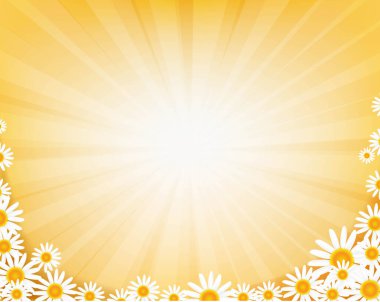 Parlak Arkaplan ile Sarı Arkaplan