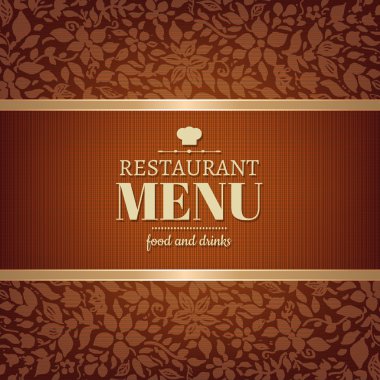 kafe ve restoran menüsü