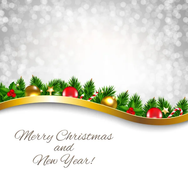 Gümüş Xmas tatil Poster