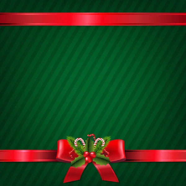 Fondo de pantalla Vintage Navidad Verde — Vector de stock