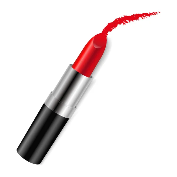 Red Bright Lipstick — Stock Vector