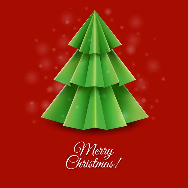 Christmas Greeting Card — Stock Vector