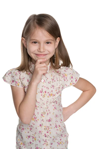 Cute young girl — Stock Photo, Image
