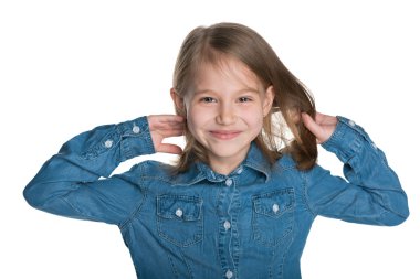 akan ile gülümseyen kız saç