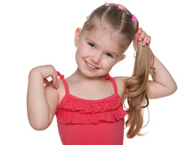 sevimli küçük kız