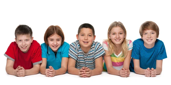 Group of happy children — Stock Photo, Image