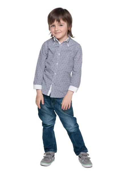 Mode kleiner Junge — Stockfoto